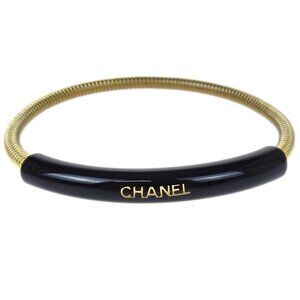 Chanel Bracelet Gold Black